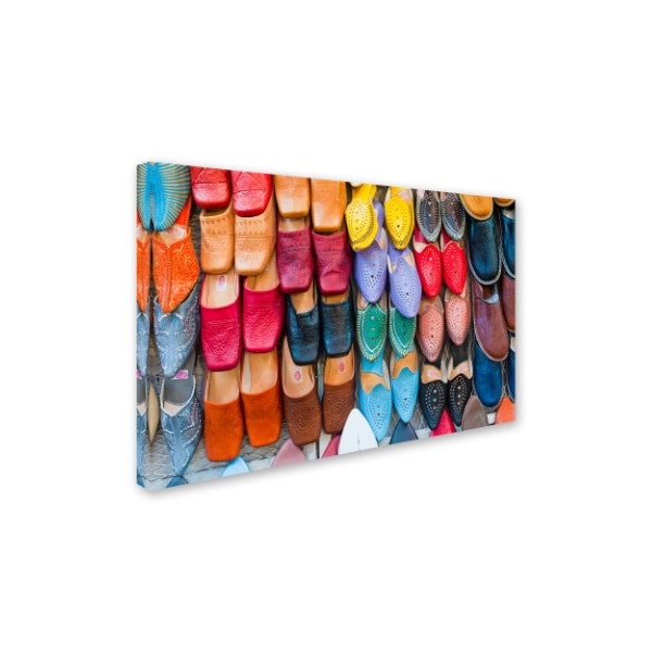 Robert Harding Picture Library 'Colorful Shoes' Canvas Art,16x24